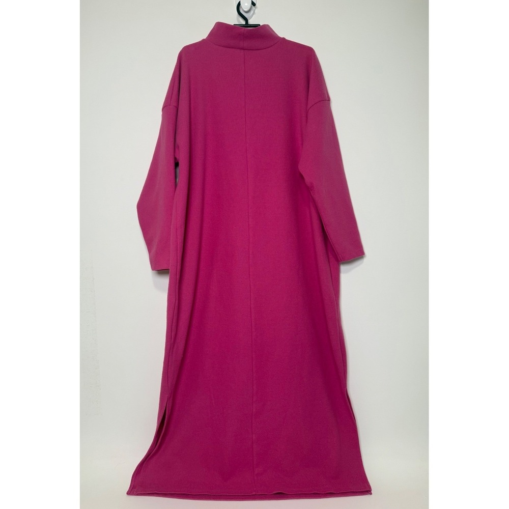 ASOS DESIGN Maxi Dress Women's 14 Deep V-Neck Choker Detail Pink - Picture 3 of 11